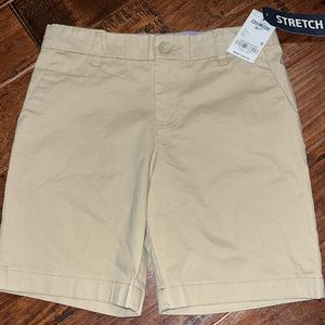 Brand New With Tags, Size 8 Boys Tan Shorts, Osh Kosh B’Gosh